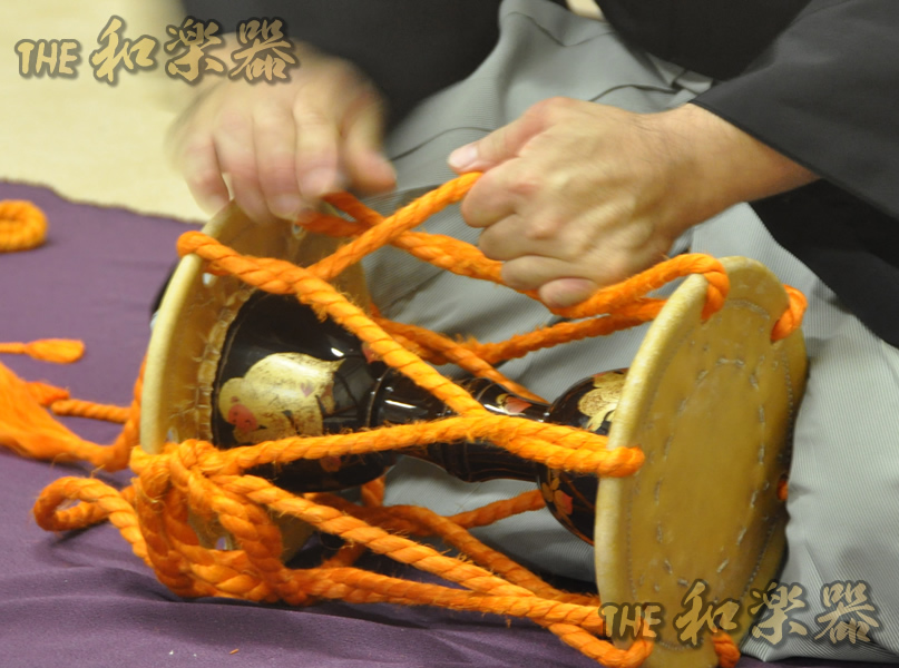 和楽器 大鼓 大皮 和楽器 大鼓 大皮 THE和楽器｜能｜