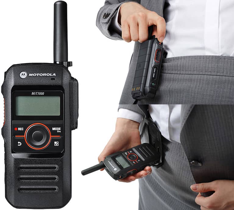 モトローラ デジタル簡易無線 免許局 トランシーバー MiT7000 マイク付
