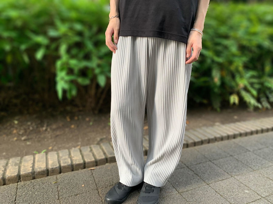 オムプリッセ イッセイミヤケ プリーツパンツ homme plisse issey