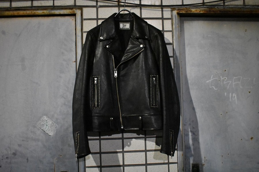 Rags McGREGOR/ラグス マクレガー】ダブルレザーライダース入荷です