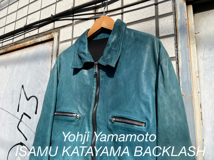 Yohji Yamamoto xx ISAMU KATAYAMA BACKLASH】より19S/S シングル