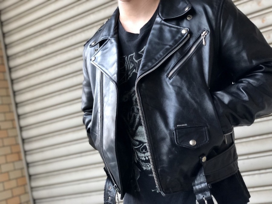 HARLEY DAVIDSON 高品質 ハーレーダビッドソンライダースジャケット 本