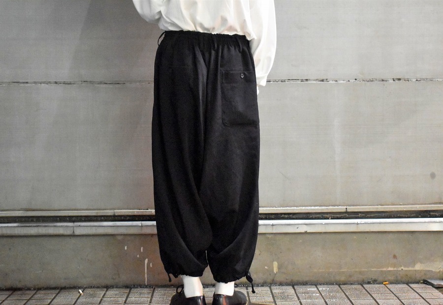 ヨウジヤマモトプールオム サルエルHX-P52-423-1-03 yohji yamamoto
