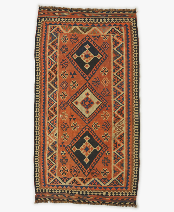 アンティーク キリム/スマック織 アフシャール族の塩袋 手織り