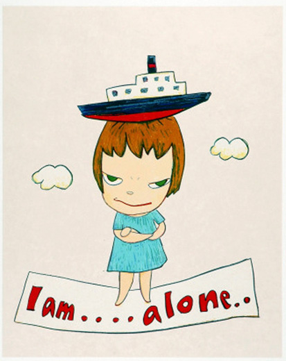 デスニューヨーク 奈良美智 I am  alone 2020 I am aloneI am alone