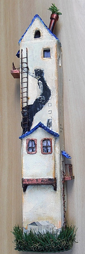 白日運営委員,勲五等瑞宝章,茂木直喜「木崎湖 安曇野」F10号,紙に水彩