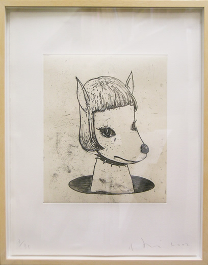 限定】アダムリスター ① サイン入 奈良美智 版画 【公式通販】