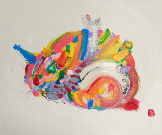 木原千春 版画CERTAIN CAT ED30 chiharu kihara絵画