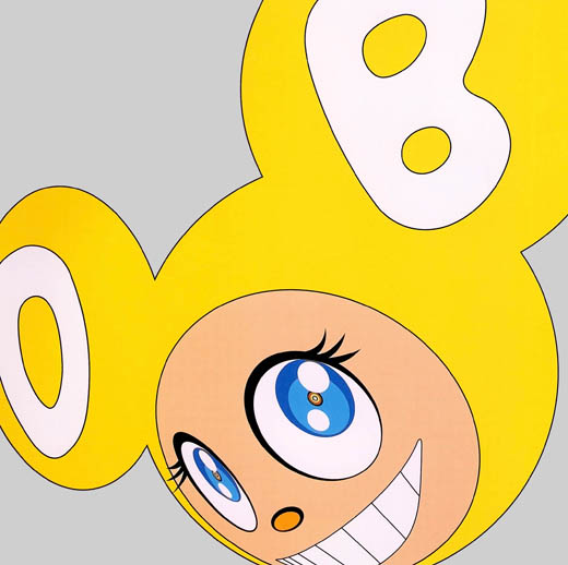 村上隆 ANDTHEN シルクスクリーン 額入り AND THEN カイカイキキ 村上