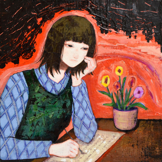 藤川さき アクリルキャンバス作品 【公式通販】