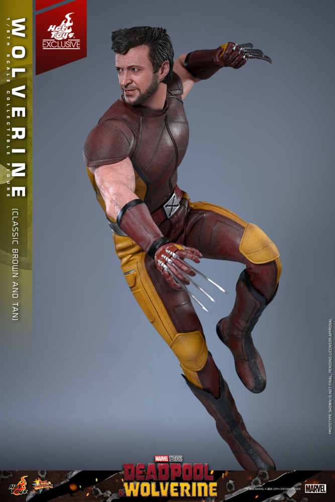 ホットトイズ MMS831 ウルヴァリン（ブラウンスーツ）限定版