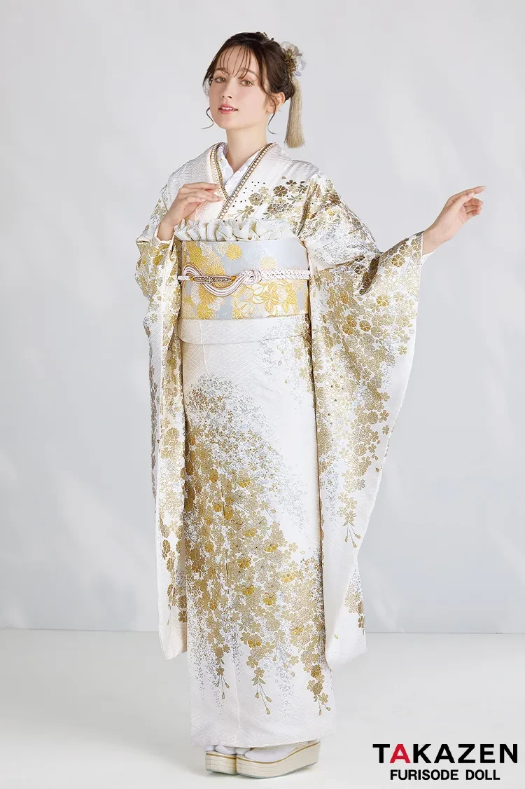 Q 着物 振袖フルセット 振袖 金彩 成人式 卒業式 成人式/参列/振袖