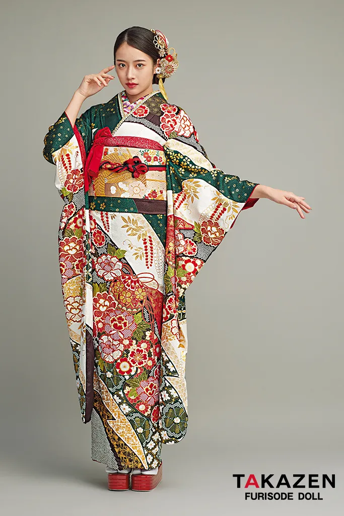 振袖と長襦袢セット 振袖セット ❣️着物＆長襦袢❣️ 正絹 振袖