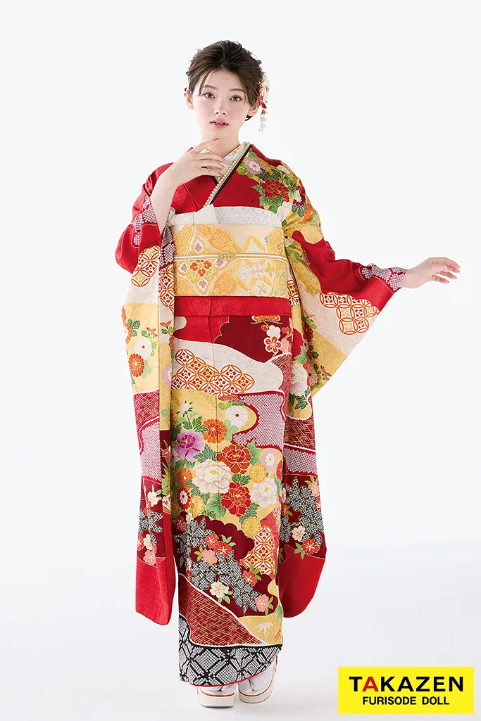 振袖フルセット□絞り□千總□最高峰京友禅□名門川島