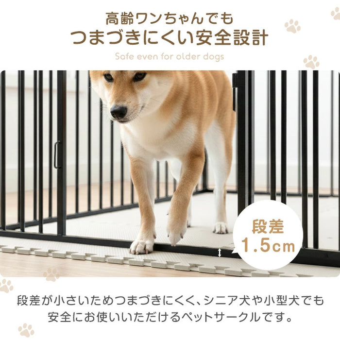 美品 大型犬用ペットサークル 本体 使用頻度少ないです。 | 高さ92cm
