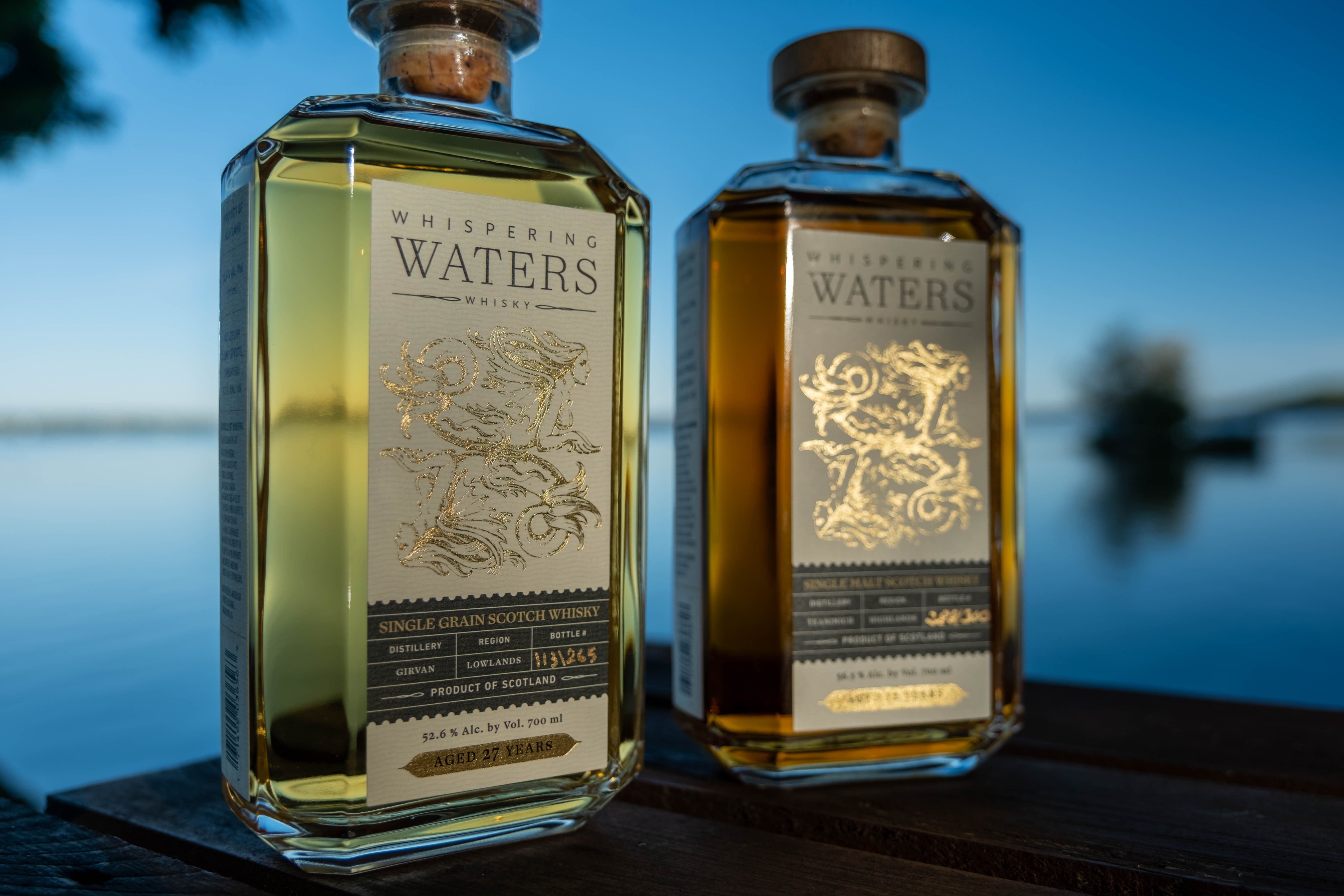 Whispering Waters - Girvan 27 Year Single Grain Scotch – The