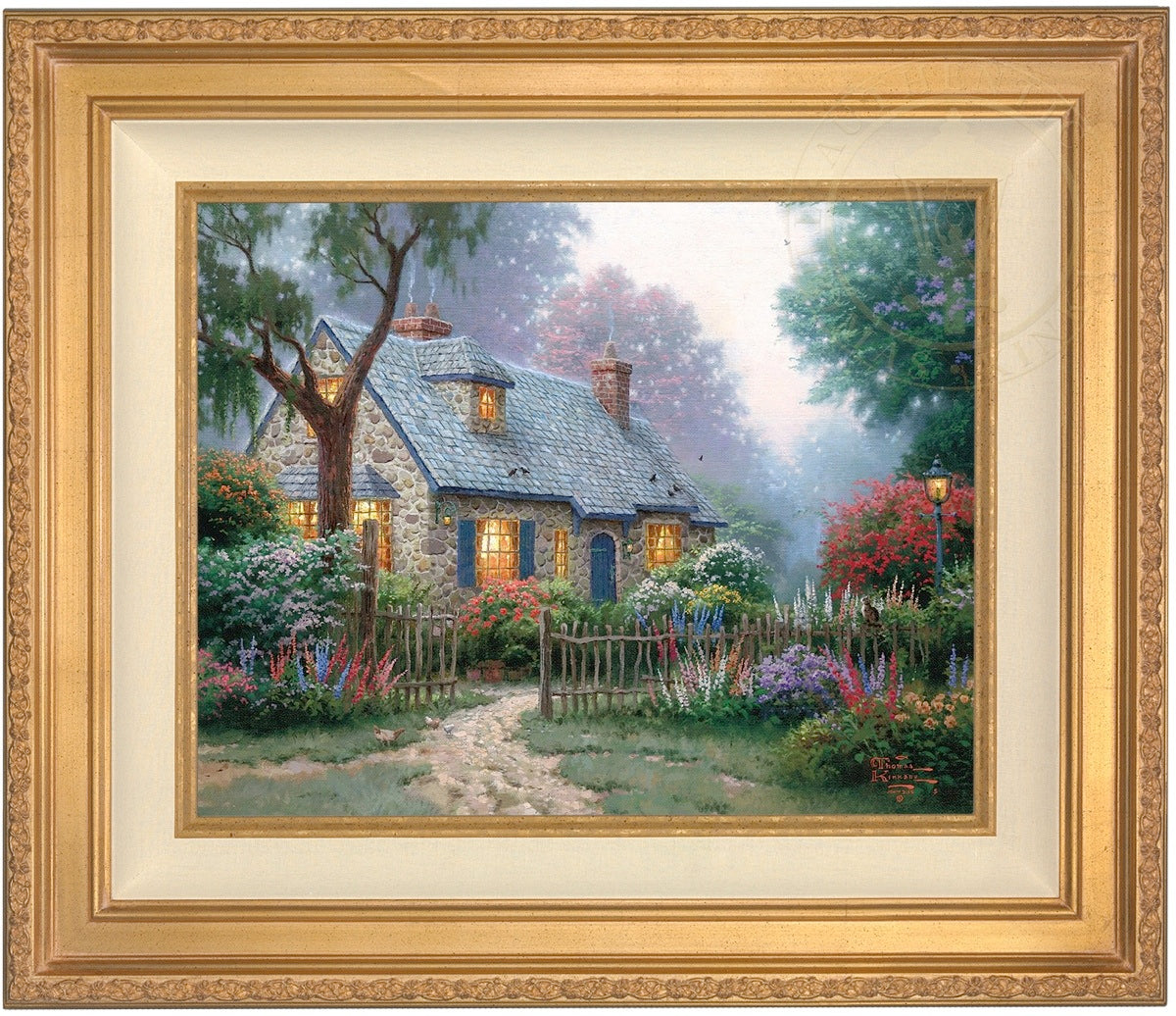 Foxglove Cottage - Limited Edition Canvas – Thomas Kinkade Studios