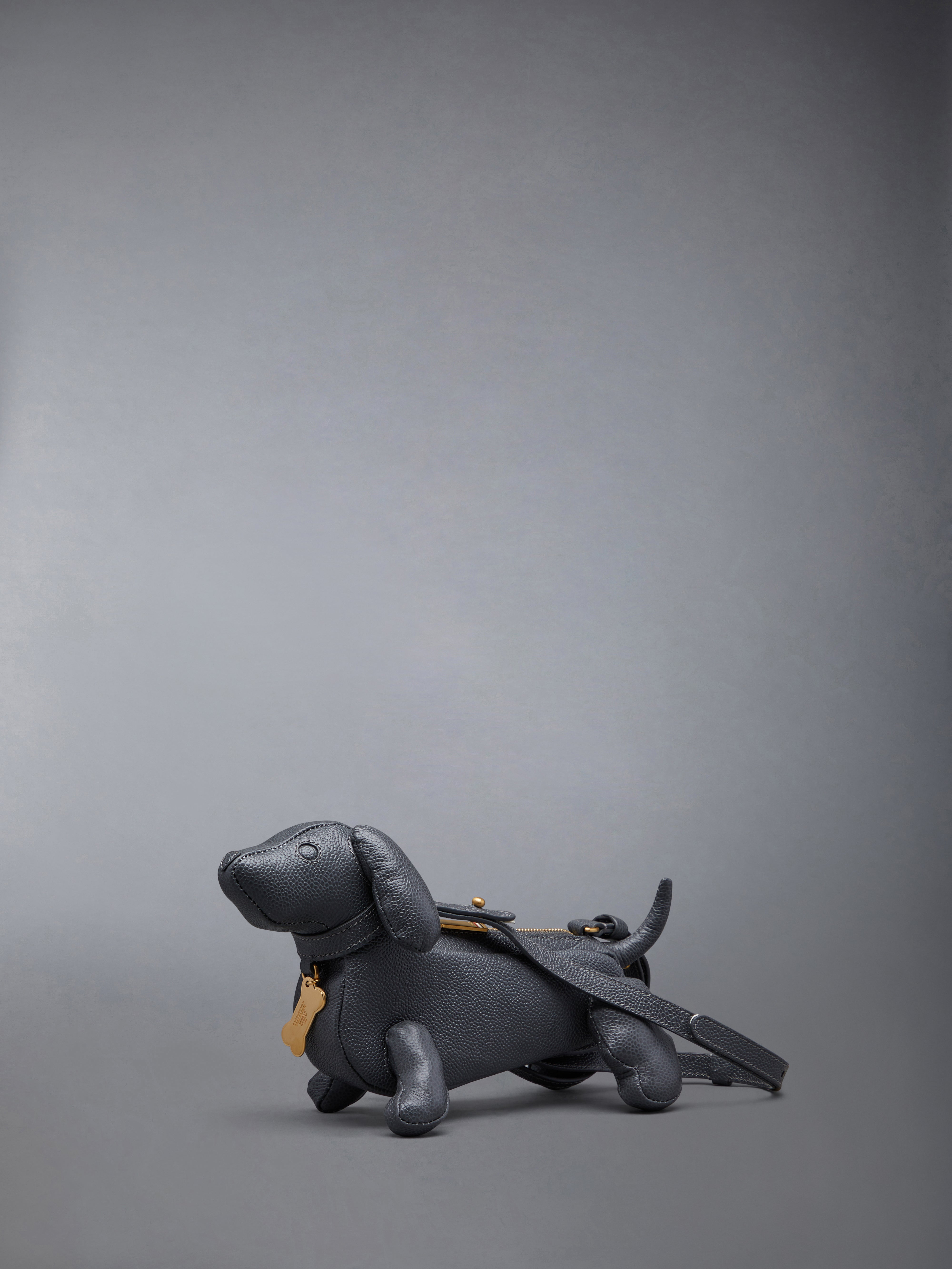 ペブルグレイン ミニ HECTOR クロスボディバッグ | Thom Browne