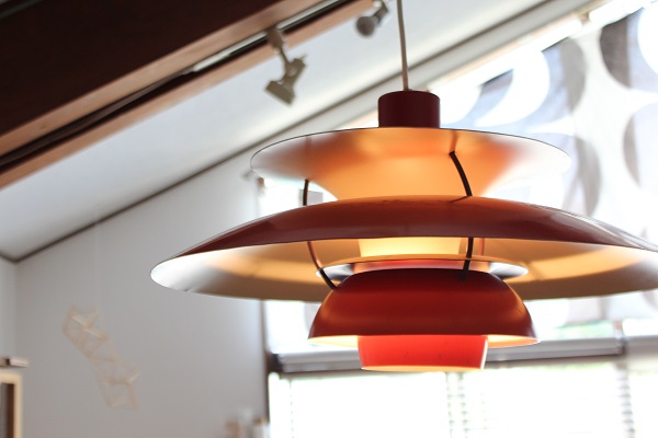 北欧ヴィンテージ Louis Poulsen / PH5 レッド（送料無料）