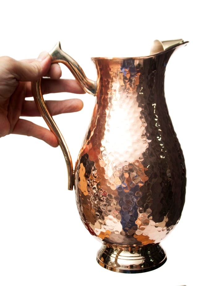 槌目付き 銅装飾の水差し - deluxe の通販[送料無料] - TIRAKITA.COM