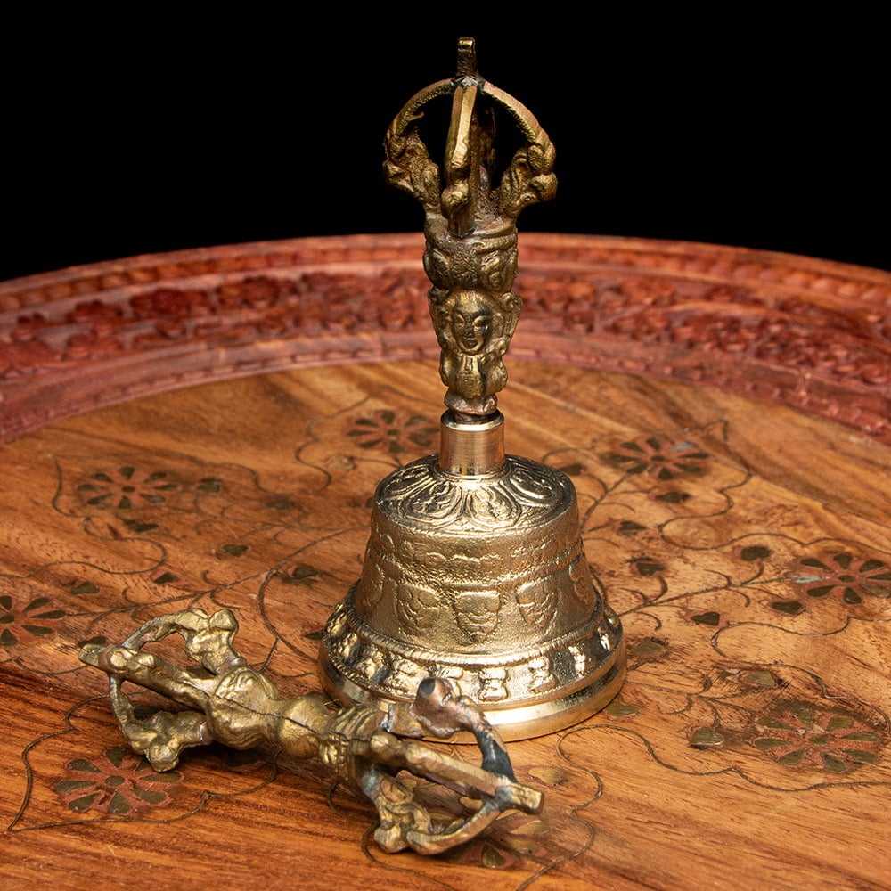 ガンダーベル ガンター ドルジェ 金剛鈴 ネパール チベット ハンドベル