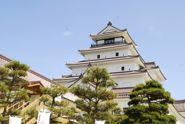 ○ 美麗! 鶴ヶ城 会津若松城 福島県 高精細 プリント 写真○ ○