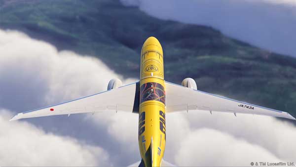 ANA B777-200ER C-3PO 特別塗装 JC Wings 1/400 ANA B777-200ER C-3PO