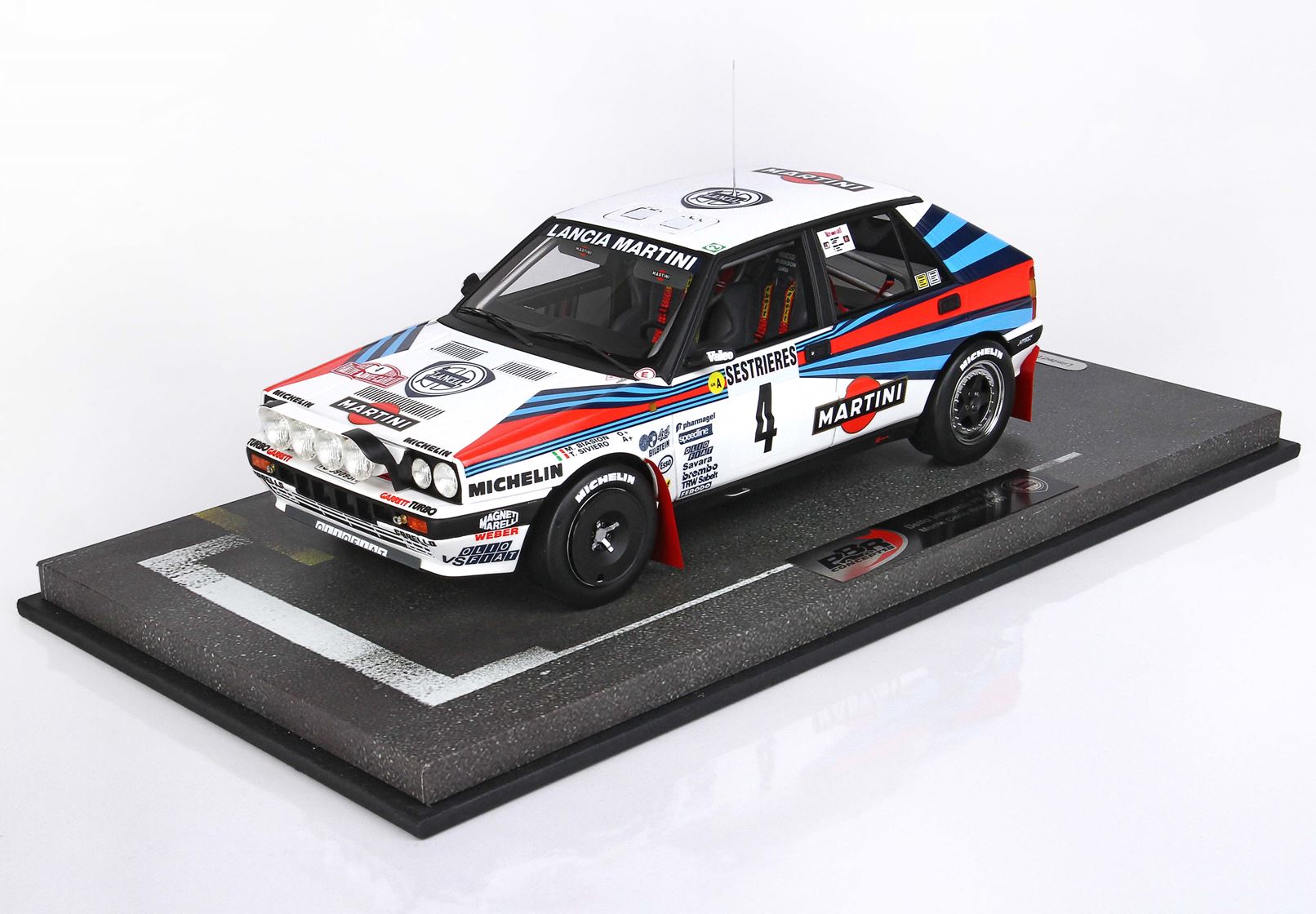 BBR Lancia Delta HF Integrale Martini 8V N 4 Winner Monte Carlo