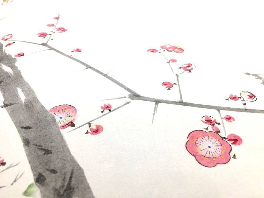 竹内栖鳳の掛軸『梅と鶯』買取入荷！！【相模原店】｜2017年02月14日