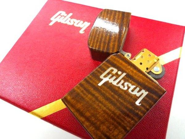 ギブソン USA 新品 ジッポー ライター 木製 ギブソン ジッポーライター
