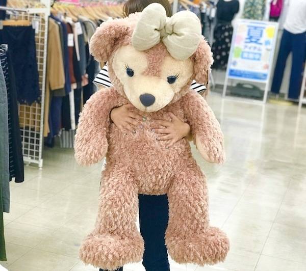 美品✳︎ダッフィー シェリーメイ 旧Lサイズぬいぐるみ