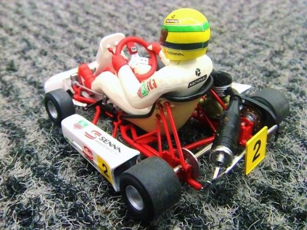 アイルトン・セナ搭乗モデル!Kart Paris-Bercy 1993 1/18スケールが