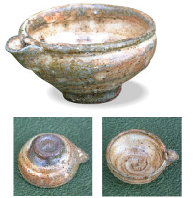 川上清美 粉引湯呑 汲み出し 向付 唐津焼 唐津ぐい呑 酒器 茶器 川上清美