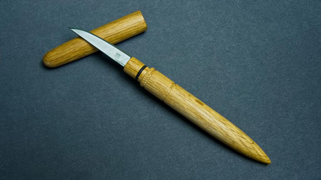 ペーパーナイフ 玉鋼 刀鍛治 刀匠 雲州弘光 鍛造