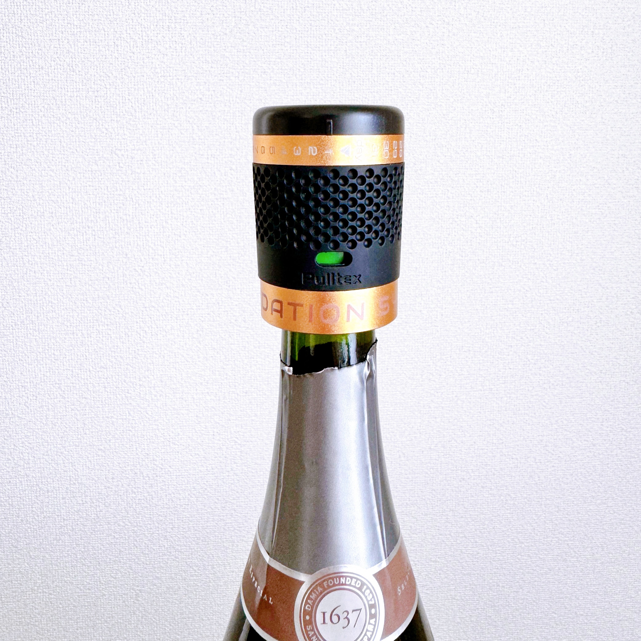 スパークリングワインを酸化防止ストッパー プルテックスシャンパン