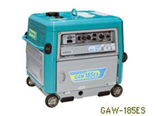 デンヨー 小型ガソリンエンジン溶接機 GAW-185ES ウエダ金物【公式サイト】
