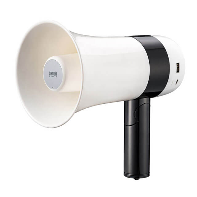 サンワサプライ MM-SPAMP4 ワイヤレスマイク付き スピーカー拡声器