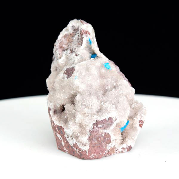 カバンサイト 母岩付き 結晶原石｜インド・プネー産｜カバンシ石