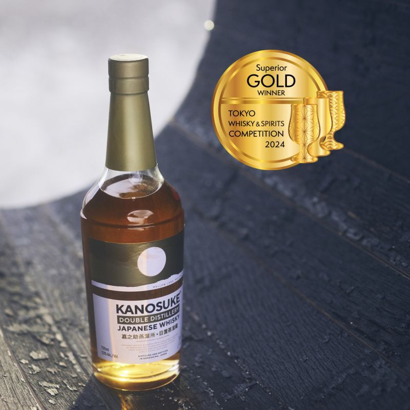 ウイスキー] 嘉之助 DOUBLE DISTILLERY 53% 700ml [化粧箱入] - うらの酒店