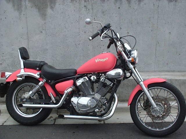 ビラーゴ250 純正タンクカスタムペイント