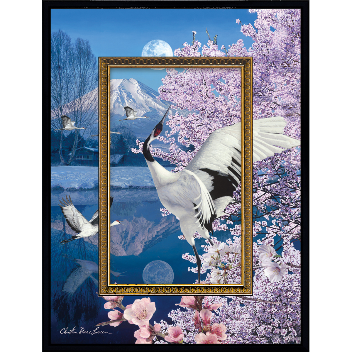 貴重 クリスチャン・リース・ラッセン イーグルスピリット 限定版画