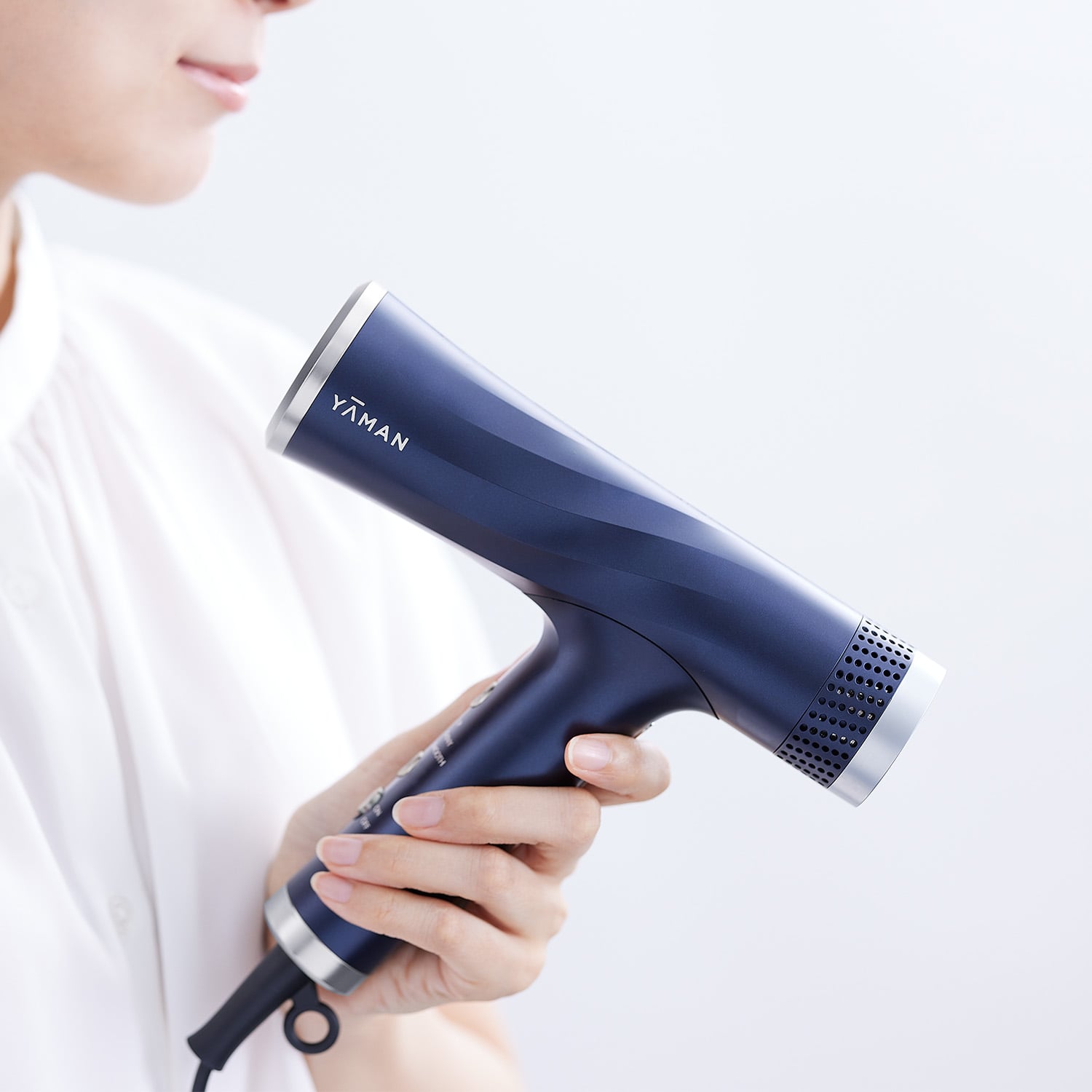 YAMAN ドライヤー リフトドライヤーS ネイビー YJHC1L 温風出ない
