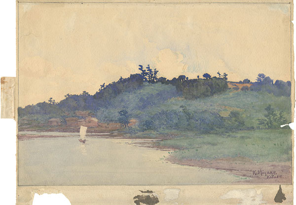 三宅克己「風景」 | 山田書店美術部オンラインストア