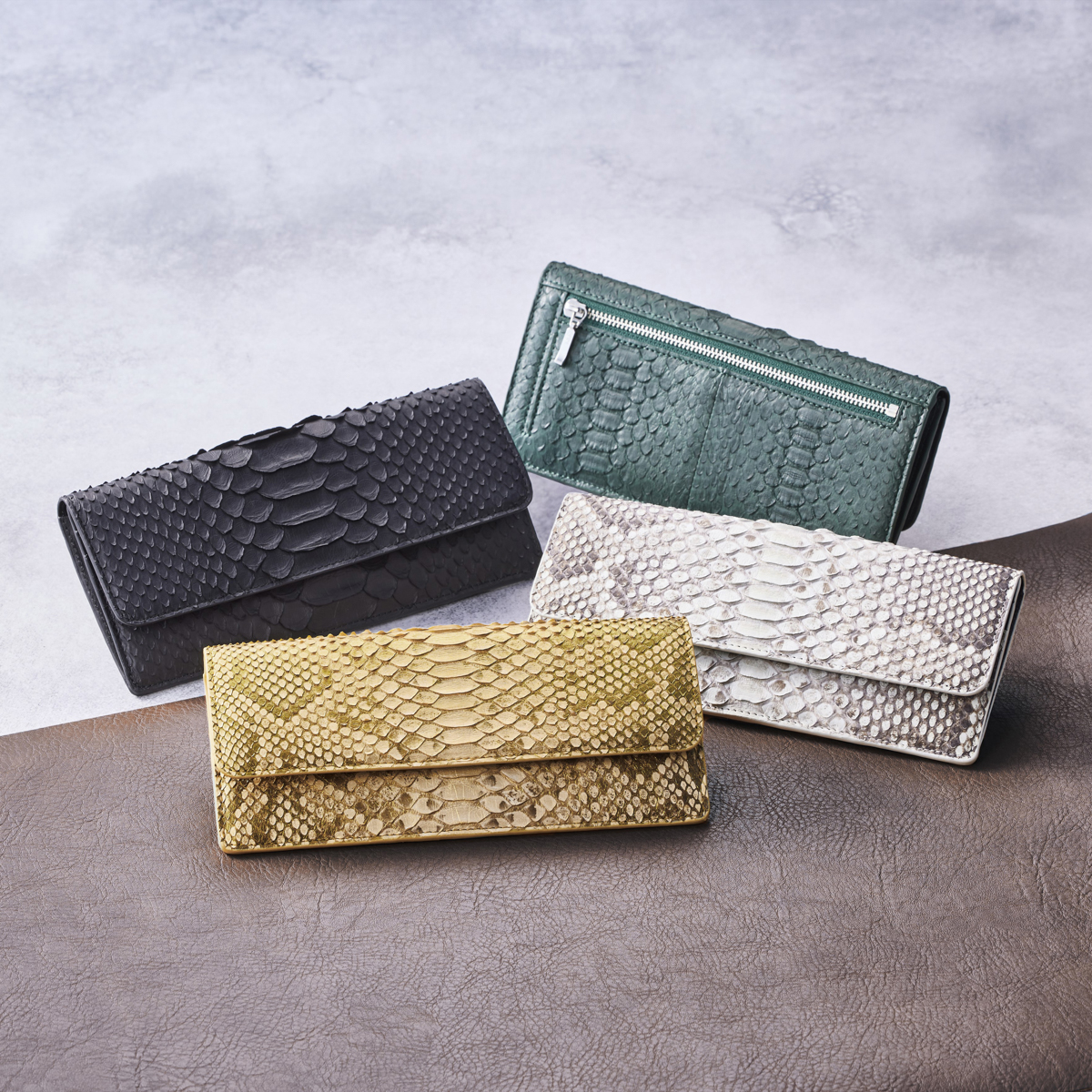 ダイヤモンドパイソン開運財布 | かぜとゆきオンラインショップ