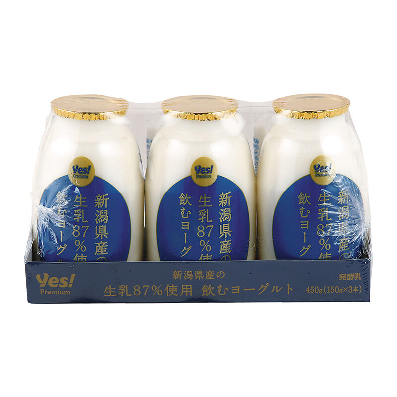 生乳87％使用 純粋はちみつ 飲むヨーグルト 150g×3本 | ヤオコーの商品