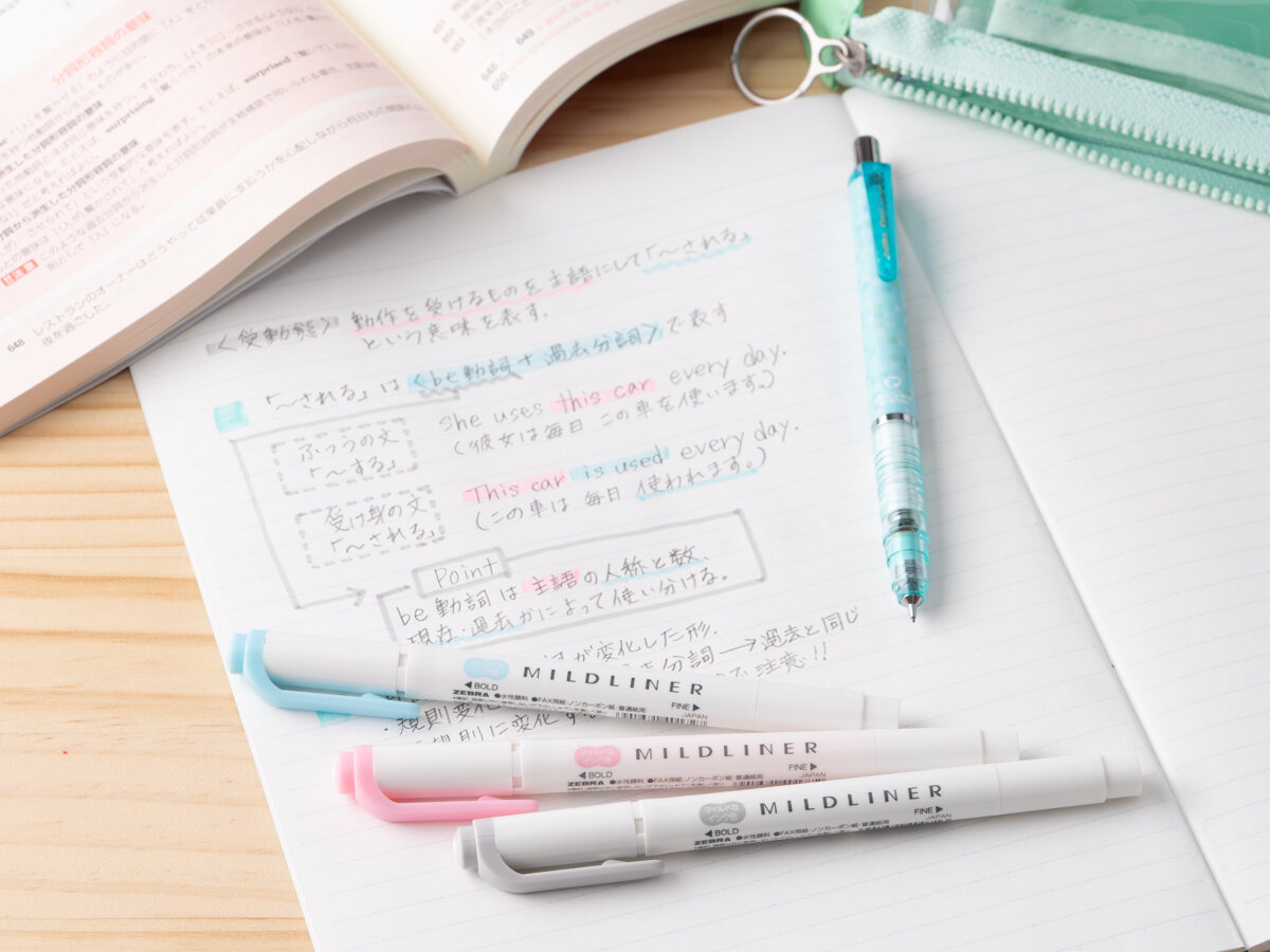 筆記具メーカーが提案する、勉強におすすめのペン｜ゼブラ株式会社