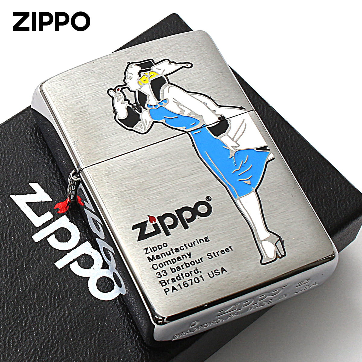 Zippo ジッポー ウインディ ウインドプルーフ レディ オールドデザイン