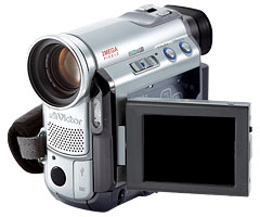 VHS-Cテープのダビングに！Victor ビデオカメラ GR-EX7 VHS-Cテープの