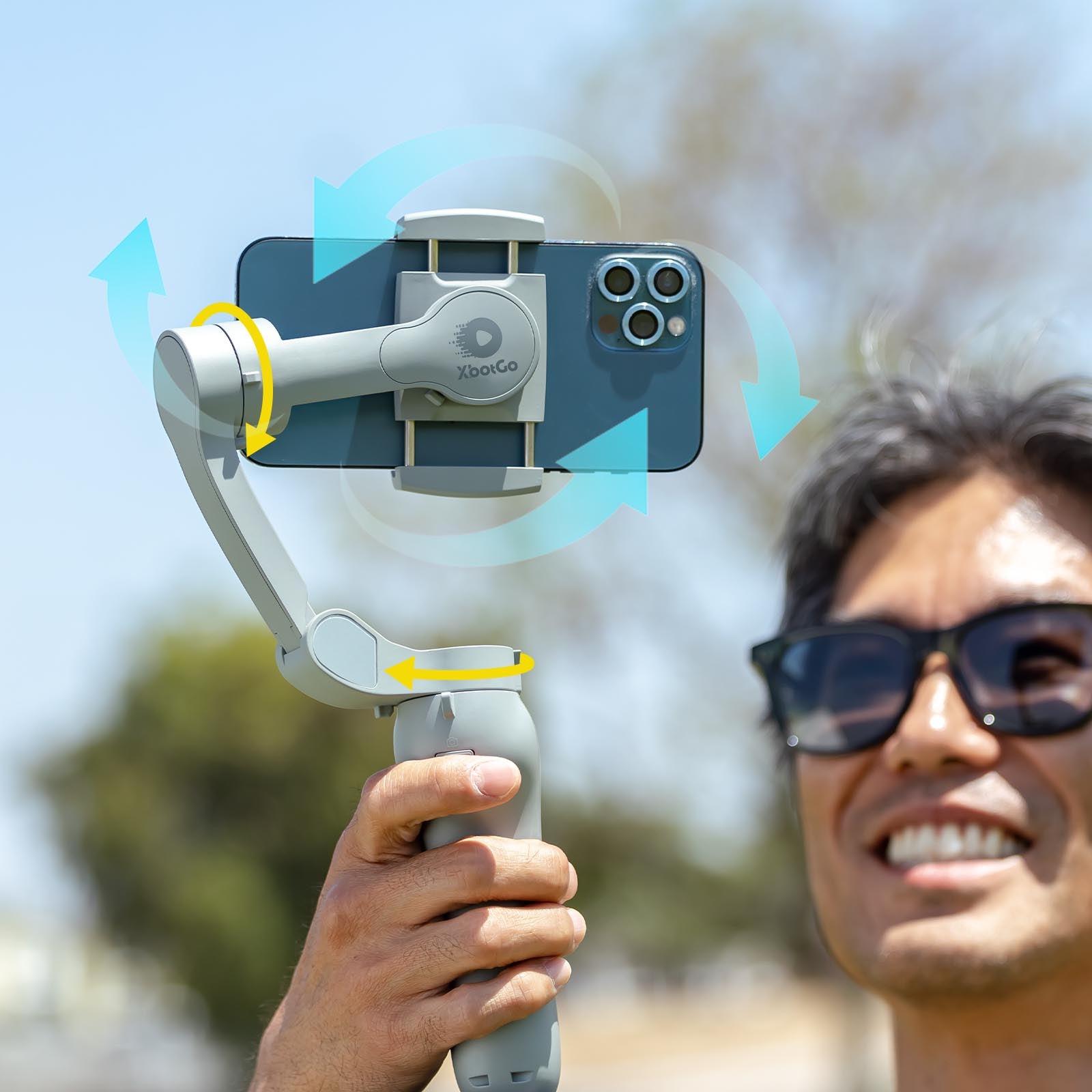 AI Tracking Gimbal Stabilizer for Sports | XbotGo