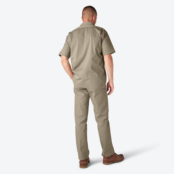 Dickies Short Sleeve Work Shirt - Desert Sand – Xtreme Boardshop